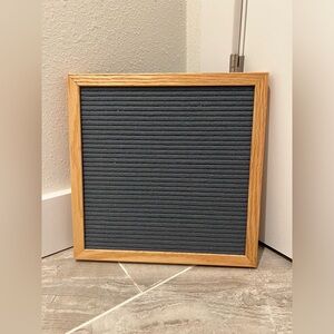 Letterfolk Poet Letterboard - Grey Felt